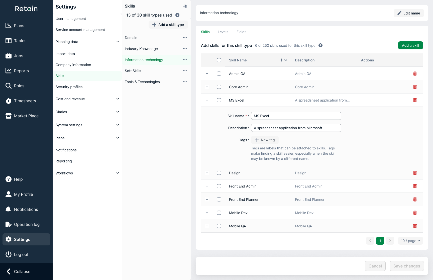 example resource management at scale solution