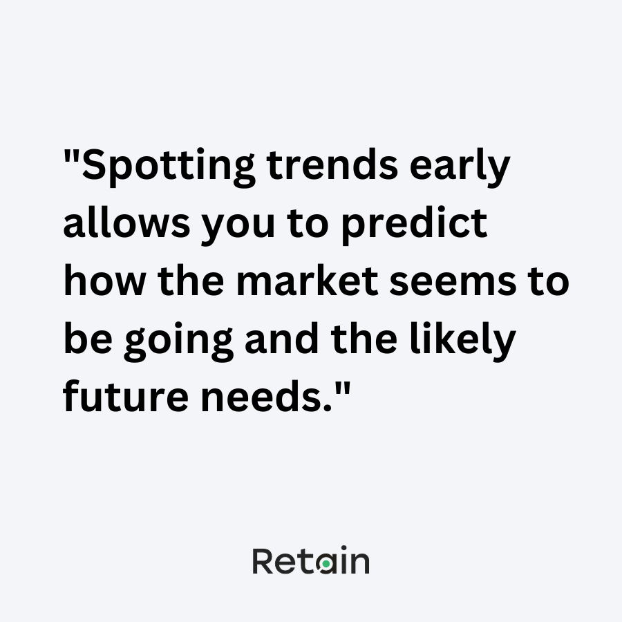 The right resource forecasting technique allows you to spot trends early