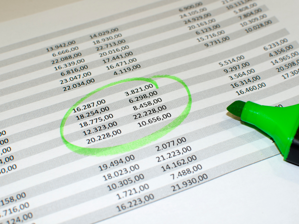 Resource planning using Excel