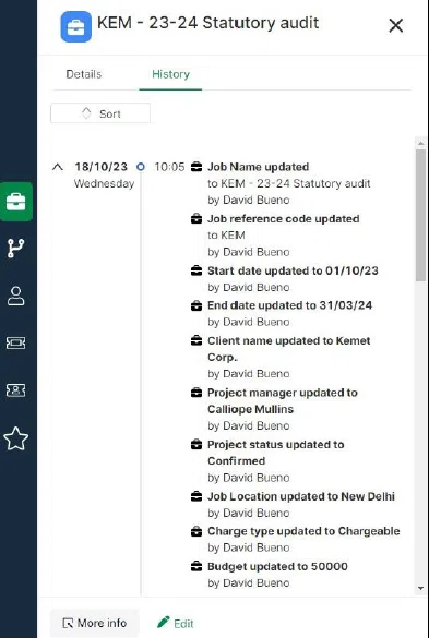 Retain 1.18 audit trails