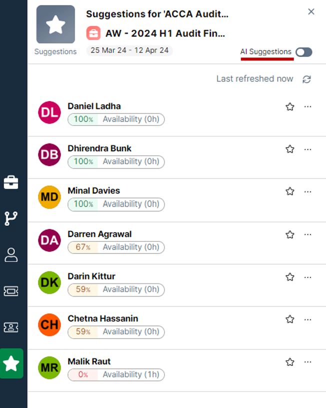 Retain 1.20 screenshot – AI matching