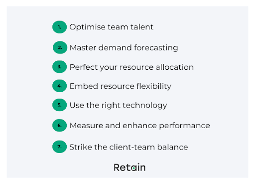 best practices for managing consulting resources
