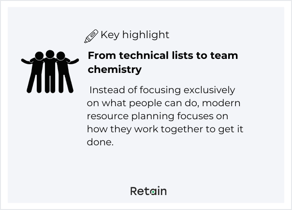 from technical lists to team chemistry