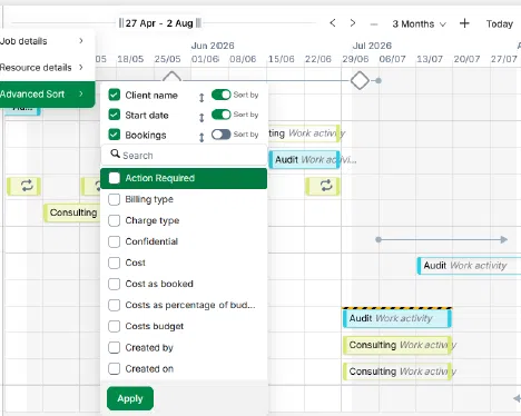 Retain 2.2 example request booking